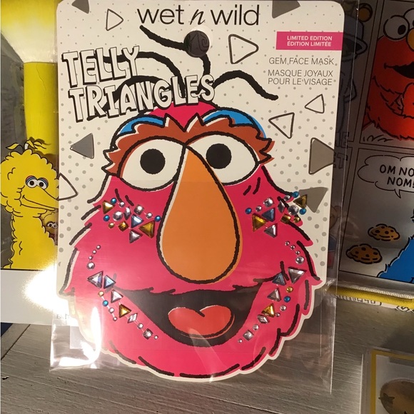 Wet n Wild Sesame Street Lot 7 items Eyeshadow Sponge Brush Set Jewel Headband - Picture 5 of 6